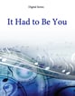 It Had to Be You Flute or Oboe or Violin or Violin & Flute EPRINT ONLY cover